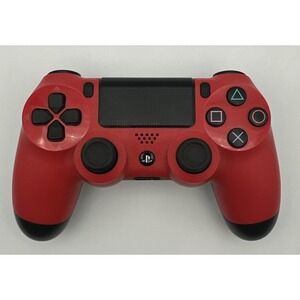 Sony PlayStation 4 DualShock Wireless Controller Red Untested